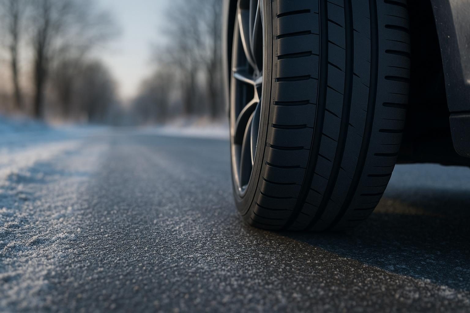 Sommerreifen im Winter fahren: erlaubt – bis die Straße glatt wird