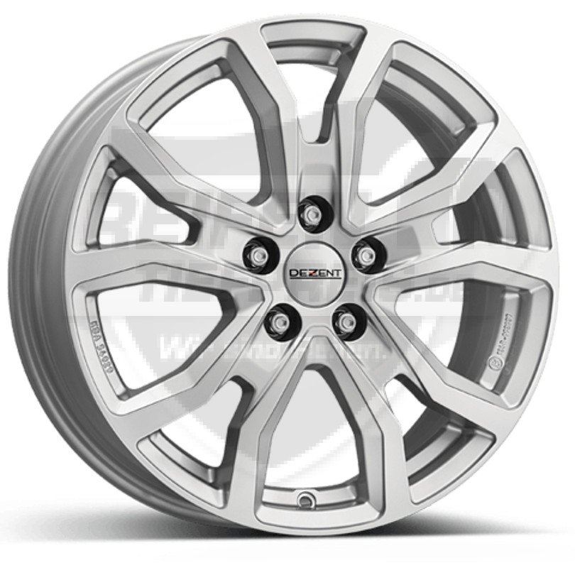 6.5x16 ET48 DEZENT TV silver