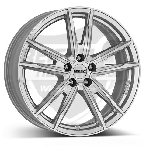 7.5x17 ET53 DEZENT KF silver