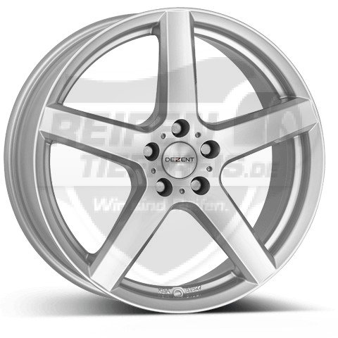 5.5x15 ET40 DEZENT TY silber