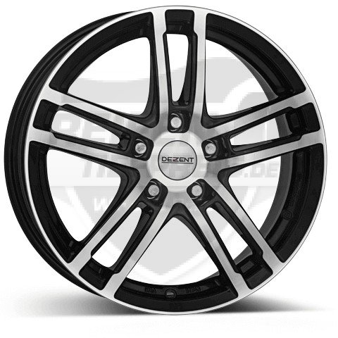 7x17 ET48.5 DEZENT TZ dark