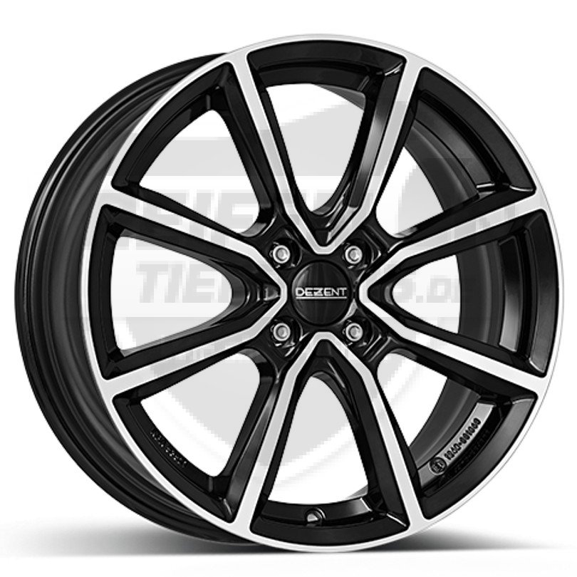 7x17 ET45 DEZENT TN dark