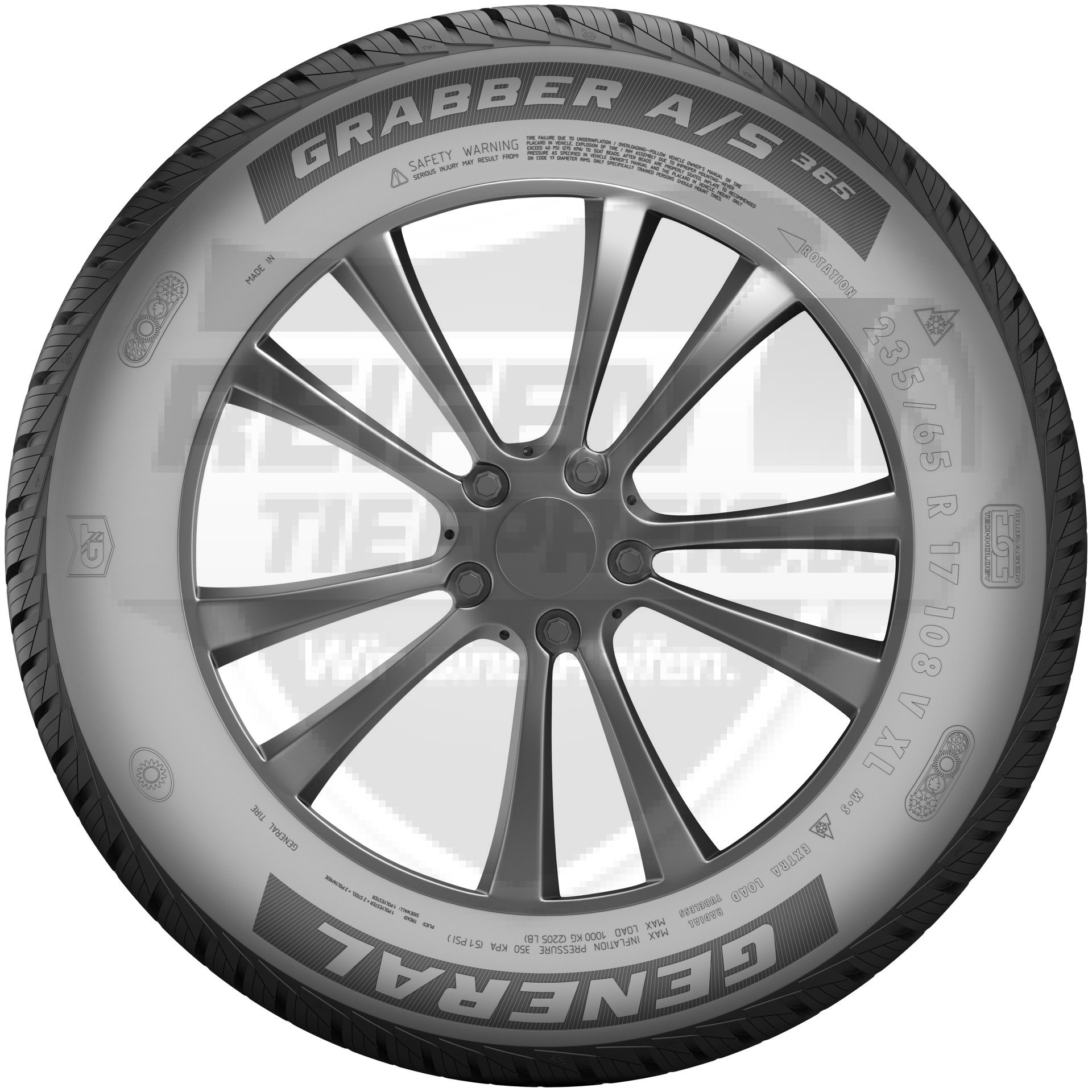 General Grabber A/S 365 235/65 R17 108V