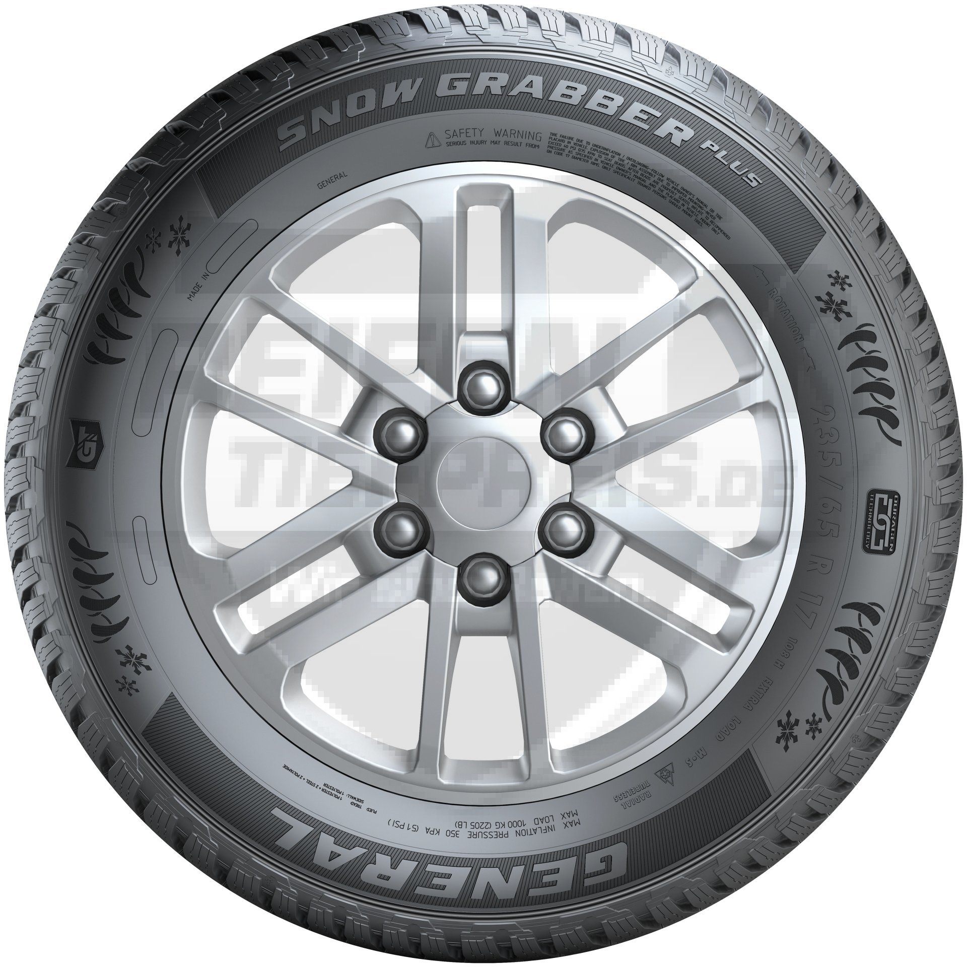 General SNOW GRABBER PLUS 255/55 R19